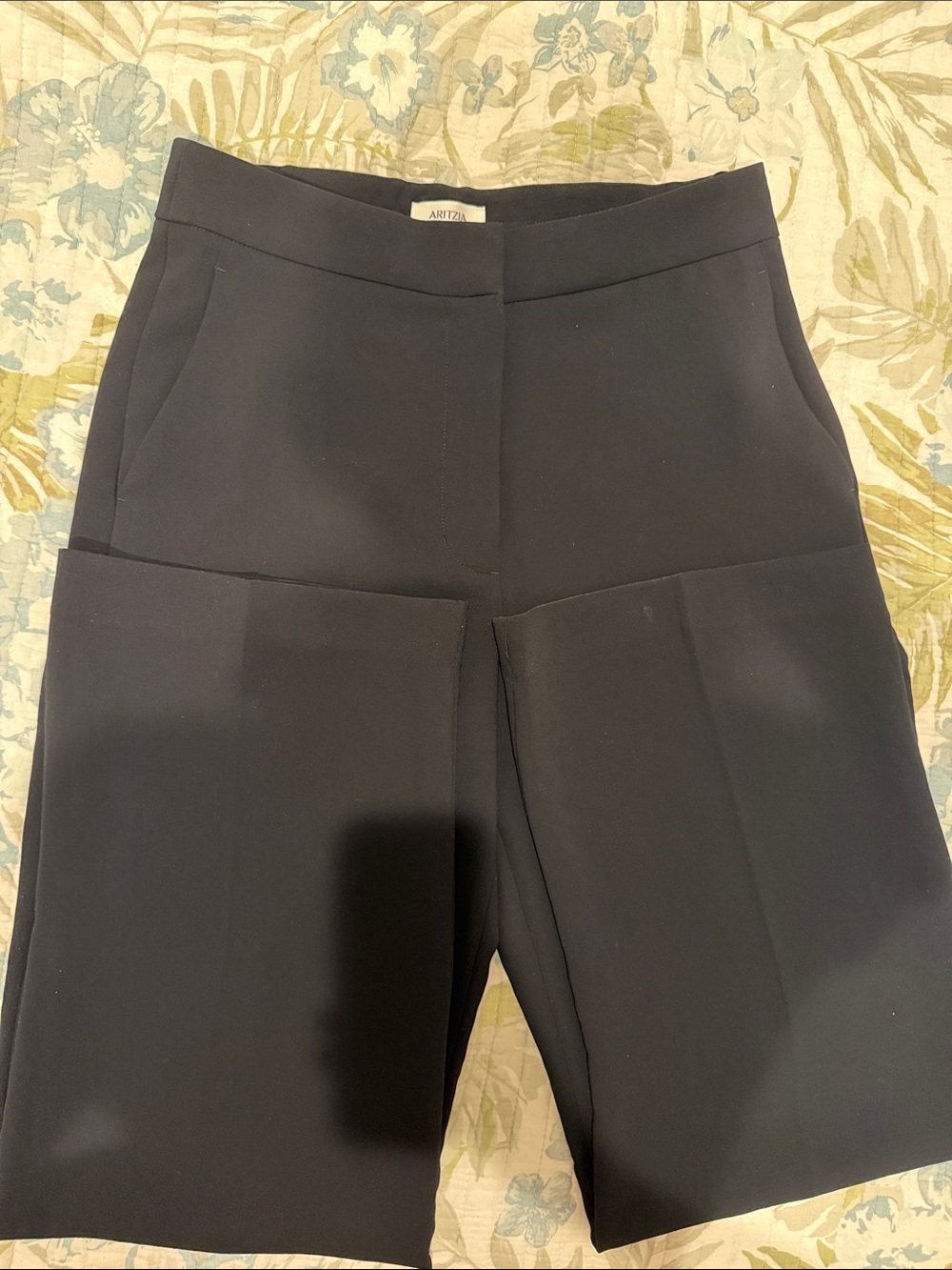 Aritzia Black Crepette Pants